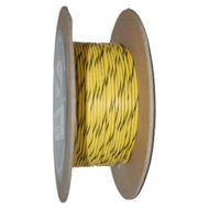 NAMZ OEM Color Primary Wire 100ft. Spool 18g - Yellow/Black Stripe | NWR-40-100