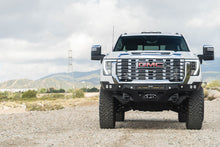 Load image into Gallery viewer, DV8 Offroad 24-26 GMC Sierra 2500/3500 Spec Series Front Bumper w/ Winch
