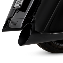 Load image into Gallery viewer, Vance &amp; Hines HD Touring Backslash 450 Slip-on Exhaust - Wrinkle Black | 46766
