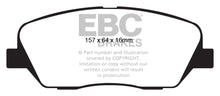Load image into Gallery viewer, EBC 08-11 Kia Borrego 3.8 Ultimax2 Front Brake Pads Brake Pads - OE EBC   
