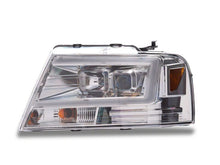 Load image into Gallery viewer, Raxiom 04-08 Ford F-150 Axial Series Projector Headlights- Chrome Housing- Clear Lens | T569353
