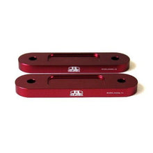Load image into Gallery viewer, BLOX Honda S2000 Racing Front 12mm Thin Spacer Bump Steer Kit - Red (Lowered 1in and more)

