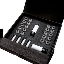 Load image into Gallery viewer, Mishimoto Steel Locking Lug Nuts M14x1.5 24pc Set Black
