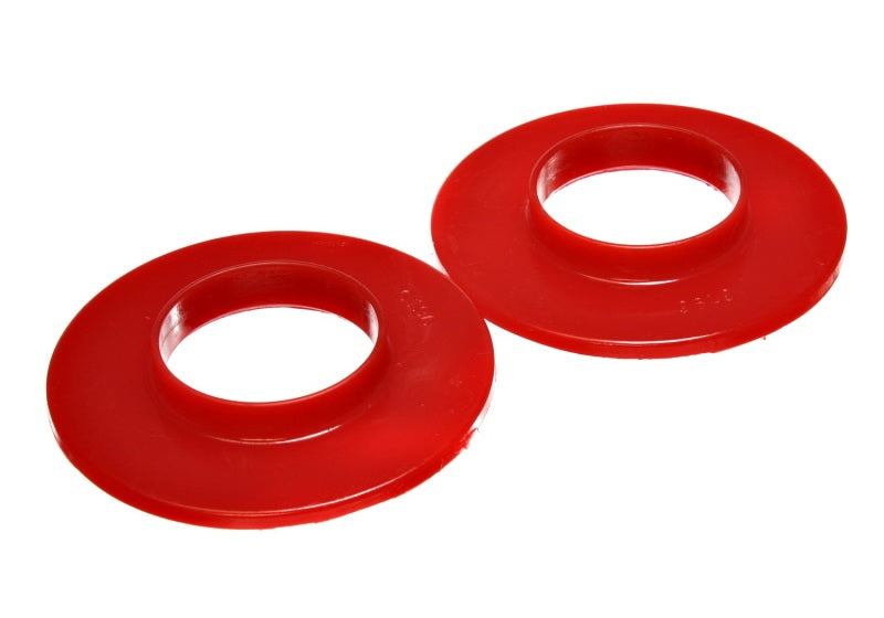 Energy Suspension Universal 2 3/16in ID 4 9/16in OD 5/8in H Red Coil Spring Isolators (2 per set) Bushing Kits Energy Suspension