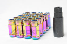 Load image into Gallery viewer, Wheel Mate Monster Open End Lug Nut Set of 20 - C. Neon 1/2in Wheel Mate
