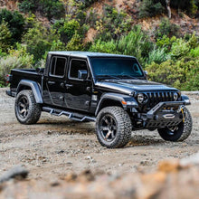 Load image into Gallery viewer, Westin 18-19 Jeep Wrangler JL Stubby Front Bumper - Textured Black Westin
