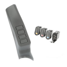 Load image into Gallery viewer, Rugged Ridge A-Pillar Pod Kit 3 Switch USB 07-10 JK/JKU Rugged Ridge

