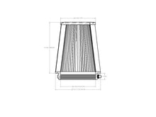 Load image into Gallery viewer, aFe Magnum FORCEintake Replacement Air Filter w/ D2 Dura-Dry Media 5-1/2inF x(10x7)inB x 7inT x 8inH

