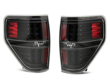 Load image into Gallery viewer, Raxiom 09-14 Ford F-150 Styleside LED Tail Lights- Blk Housing (Clear Lens) Tail Lights Raxiom
