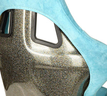Load image into Gallery viewer, NRG FRP Bucket Seat ULTRA Edition W/ Grey Pearlized Back / Teal Microfiber Material - Large | FRP-302TL-ULTRA
