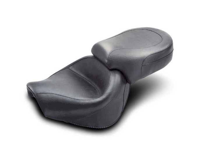 Mustang 98-03 Honda VT750 Ace Wide Touring 2PC Seat - Black Misc Powersports Mustang Motorcycle   