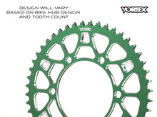 Load image into Gallery viewer, Vortex Racing V4 41 Tooth 520 Rear Sprocket - Green | 245AZLV4-41
