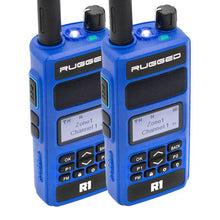 Load image into Gallery viewer, Rugged Radios Radio Communications Rugged Radios 2 PACK - Rugged R1 - Business Band Two Way Handheld Radio - Digital and Analog
