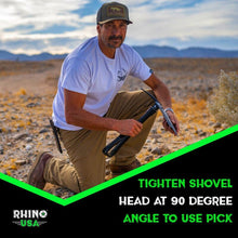 Load image into Gallery viewer, Rhino USA Folding Recovery Shovel W/Pick Camping Equipment Rhino USA
