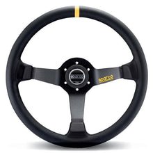 Load image into Gallery viewer, Sparco Steering Wheel 345 Leather Black
