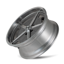 Load image into Gallery viewer, Ridler 605 18x9.5 / 5x120.65 BP / 0mm Offset / 83.82mm Hub Matte As-Cast Machined Wheel
