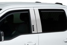 Load image into Gallery viewer, Putco 2021 Ford F-150 Super Crew Element Chrome Window Visors (Set of 4) Wind Deflectors Putco
