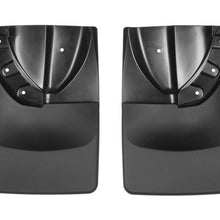 Load image into Gallery viewer, WeatherTech 2016 Toyota Tacoma No Drill Rear Mudflaps WeatherTech
