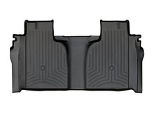 Load image into Gallery viewer, WeatherTech 19-23 Chevrolet Silverado 1500 Crew Cab (1st Row Bucket Seats) Rear FloorLiner - Black

