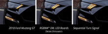 Load image into Gallery viewer, Diode Dynamics 18-23 USDM Ford Mustang RGBWA DRL LED Boards
