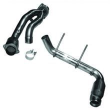 Load image into Gallery viewer, Kooks 09-10 Ford F-150/ Ford Raptor 5.4L 3V 2 1/2in x 2 1/2in OEM Cat Y Pipe Kooks HDR Req Kooks Headers
