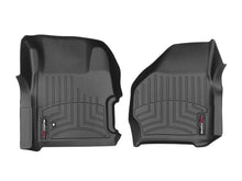 Load image into Gallery viewer, WeatherTech 99-07 Ford F250/F350/F450/F550 Super Duty Regular Cab Front FloorLiner - Black
