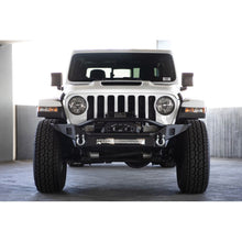 Load image into Gallery viewer, DV8 Offroad 18-23 Jeep Wrangler JL / 20-23 Jeep Gladiator JT FS-7 Mid-Width Winch Front Bumper Bumpers - Steel DV8 Offroad
