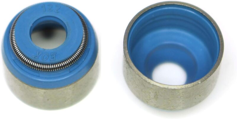 BLOX Racing Honda 5.5mm Valve Stem Seals Blue FKM - Set of 16 (Fits Both Intake & Exhaust) BLOX Racing