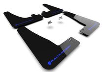 Load image into Gallery viewer, Rally Armor 22-24 Tesla Model X Black UR Mud Flap w/Blue Logo Mud Flaps Rally Armor   
