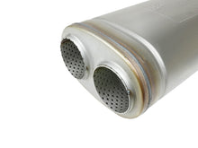 Load image into Gallery viewer, aFe MACH Force-Xp 409 SS Muffler 3in Dual Inlet/Dual Outlet 5in H x 8in W x 18in L - Oval Body Muffler aFe
