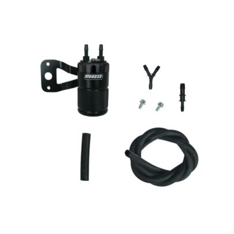 Moroso Harley-Davidson Twin Cam (w/SS Teardrop Air Cleaner) Air Oil Separator - Black Oil Separators Moroso