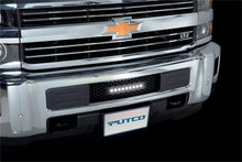 Load image into Gallery viewer, Putco 15-19 Chevy Silv HD SS Black Punch Design Bumper Grille Insert w/ Curved Flush 10in Light Bar Grilles Putco
