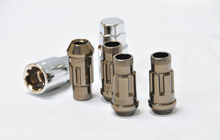 Load image into Gallery viewer, Wheel Mate Monster Open End Lug Nut Set of 4 - T Chrome 1/2in Wheel Mate
