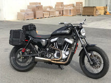 Load image into Gallery viewer, Burly Brand Voyager Saddlebag Each - Black Misc Powersports Burly Brand   
