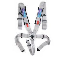 Load image into Gallery viewer, NRG 5PT 3in. Seat Belt Harness / Cam Lock - Silver | SBH-B6PCSL
