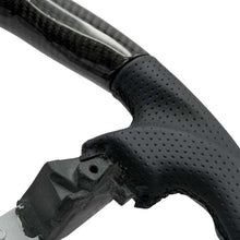 Load image into Gallery viewer, NRG 12-23 Toyota Tacoma OEM Plus Carbon Fiber Steering Wheel w/ Black Stitch &amp; Red Center Mark | RST-TA3-CBK
