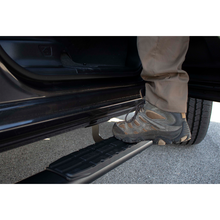 Load image into Gallery viewer, Fishbone Offroad 2019+ Chevrolet Silverado 1500 Double Cab Oval Side Steps - Black Textured Fishbone Offroad
