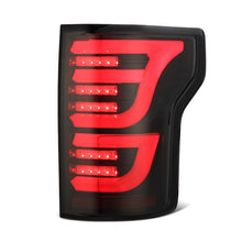 Load image into Gallery viewer, AlphaRex 15-20 Ford F-150 Luxx LED Tail Lights (Pair) Black/Red (Not For Blind Spot Sensor Models) AlphaRex
