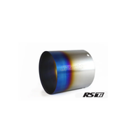 GReddy Burnt Titanium Tip (105mm Dia/120mm Length) for Revolution RS/RS-TI/RS-Race | 11002111