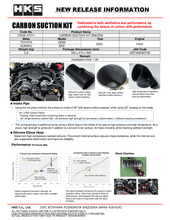 Load image into Gallery viewer, HKS Carbon Susction Kit ZN8/ZD8 | 70026-AT011
