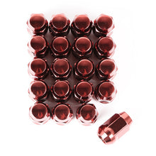 Load image into Gallery viewer, Rugged Ridge Wheel Lug Nut Set of 20 Red 1/2-20 Rugged Ridge
