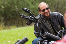 Load image into Gallery viewer, Kuryakyn Heavy Industry Grips Throttle-By-Wire Black Kuryakyn
