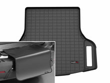 Load image into Gallery viewer, WeatherTech 25-25 Genesis G80 Trunk Cargo Liner w/Bumper Protector - Black | 401839SK
