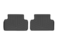 WeatherTech 2019+ Genesis G70 Rear FloorLiner - Black (2-Piece Liner) | 4414792