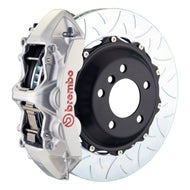 Brembo 12-19 Range Rover Evoque Front GT BBK 6 Piston Cast 380x32 2pc Rotor Slotted Type-3-Silver | 1M3.9047A3