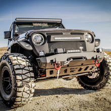 Load image into Gallery viewer, Westin 18-22 Jeep Wrangler JL / 20-22 Gladiator WJ2 Stubby Front Bumper - Tex. Blk Westin
