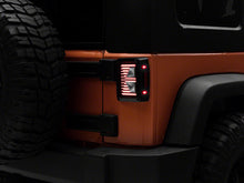 Load image into Gallery viewer, Raxiom 07-18 Jeep Wrangler JK Axial Series Vision LED Tail Lights- Blk Housing (Clear Lens) Tail Lights Raxiom
