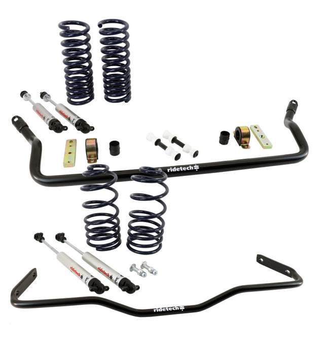 Ridetech 68-72 Chevrolet Chevelle StreetGrip Suspension Lowering Kit Lowering Kits Ridetech   