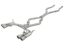 Load image into Gallery viewer, aFe MACH Force-Xp 3.5in. 304 SS C/B Exhaust w/o Muffler 15-18 BMW X5 M V8-4.4L (tt) - Polished Tip Catback aFe
