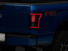 Load image into Gallery viewer, Raxiom 15-17 Ford F-150 LED Tail Lights- Blk Housing (Smoked Lens) Tail Lights Raxiom

